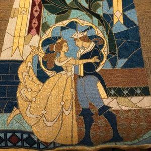 Beauty & The Beast Tapestry Throw